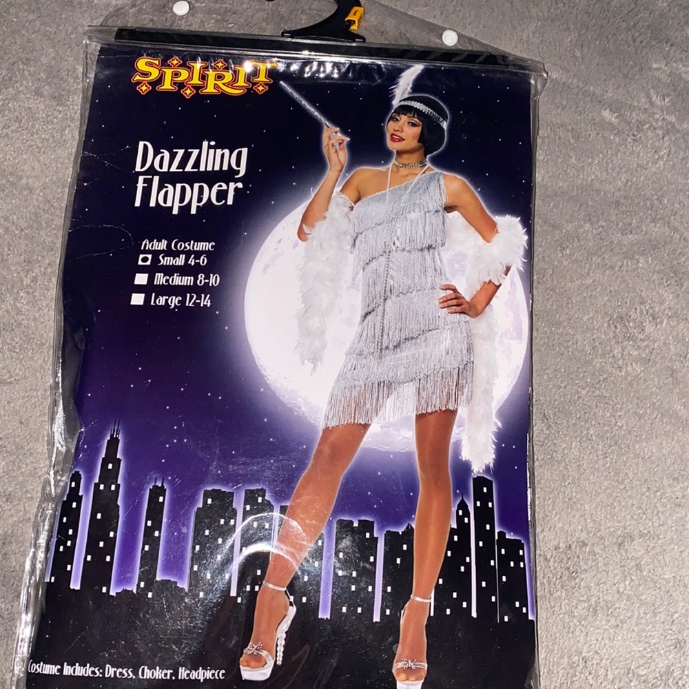Flapper Halloween costume